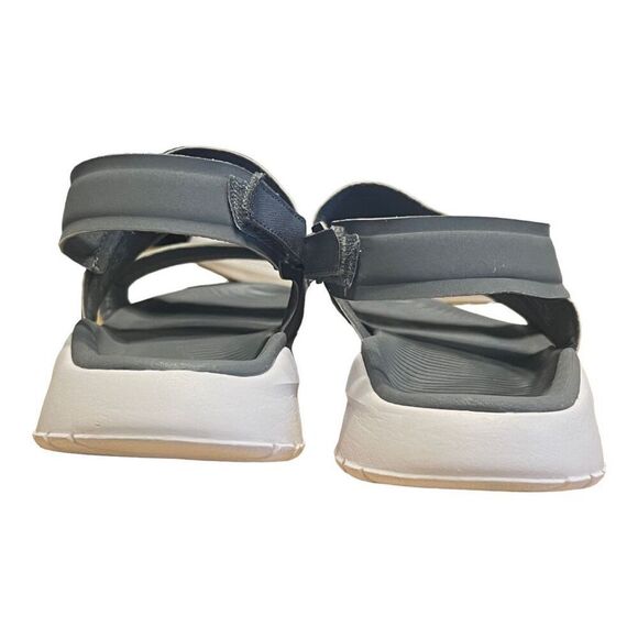Nike Sandals TANJUN Women's 9 Open Toe Lightweight Grey Adjustable Performance - Picture 6 of 7